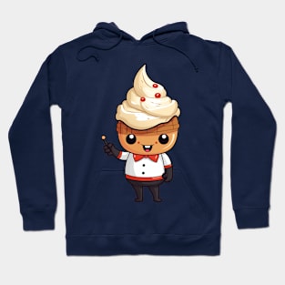 kawaii ice cream cone junk food T-Shirt cute  funny Hoodie